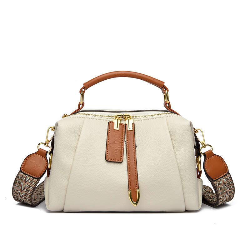 2025 New Crossbody Fashion Color Block Pillow Bag Versatile Elegant Women's Shoulder Handbag Trendy