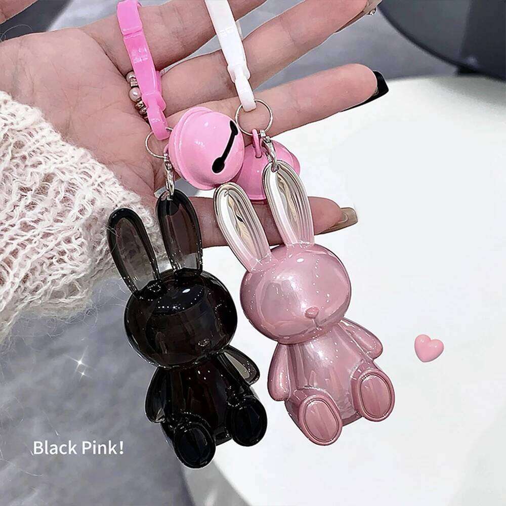 Gege Bear Pink Veet Matte Lip Cream Black Rabbit Water light glaze matte mirror pendant lipstick lip gloss X250720