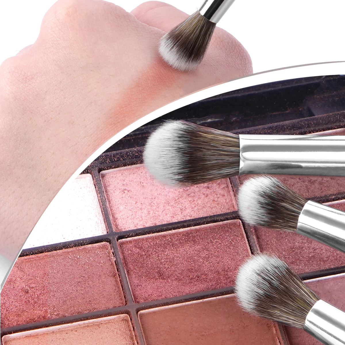 MAANGE 5PCS Detail Makeup Brushes Kit Concealer Brush Eyeshadow Soft Bristles Shader Cosmetic Beauty Tools 250714