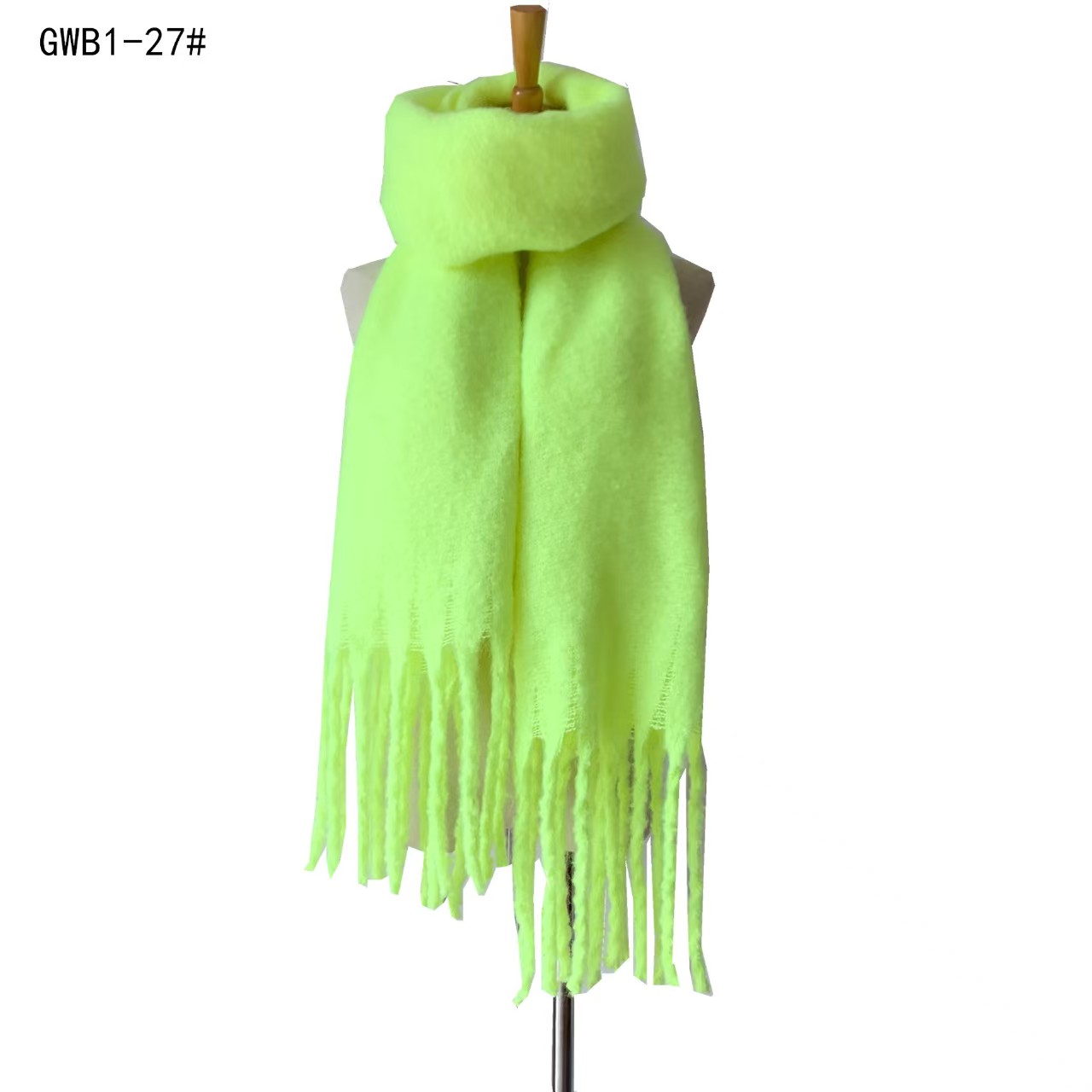 T1263 New foreign trade autumn and winter Korean wool knitted triangle scarf shawl scarf
