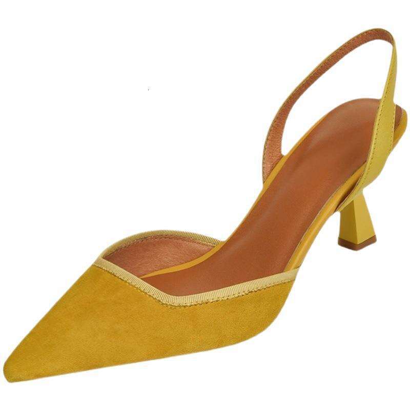 French Elegance ~ Temperament Peep-Toe Sandals 2025 New Summer Fairy Style Back Strap Dress High Heels for Women