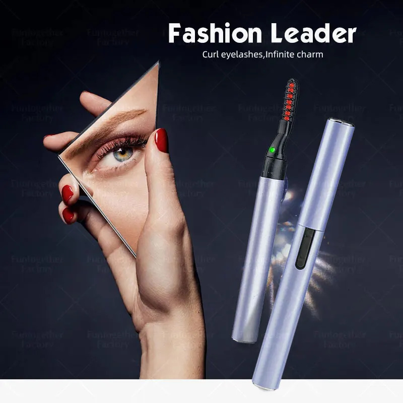 Long-Lasting Portable Electric Eyelash Curler with Heated Technology - Perfect Gift for Women and Girls 250716