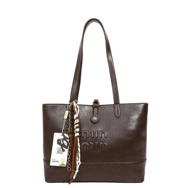 Autumn New 2025 Retro Fashion Underarm Tote Shoulder For Commuting To Work Versatile Large-Capacity Women's Bag