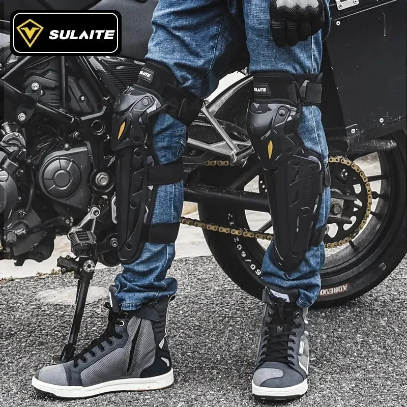 SULAITE Motocross Knee Pads Moto Protection Riding Elbow Guard Motorcycle Motorbike Offroad Racing MTB 250708