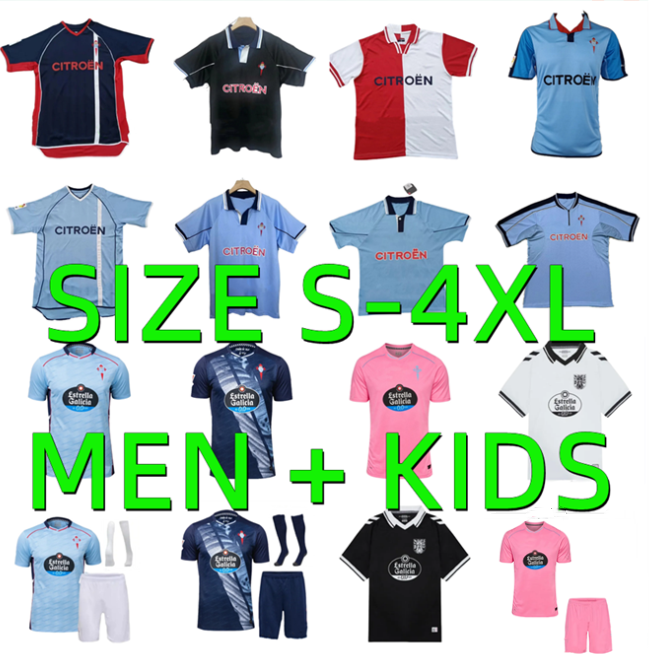 25 26 RC Celtas de Vigo Soccer Jerseys 2025 2026 Oliveira Dos Cen Anos IAGO ASPAS WILLIOT MINGUEZA Camiseta Gabri Veiga MOSTOVOI 97 98 99 00 01 02 04 retro football shirt