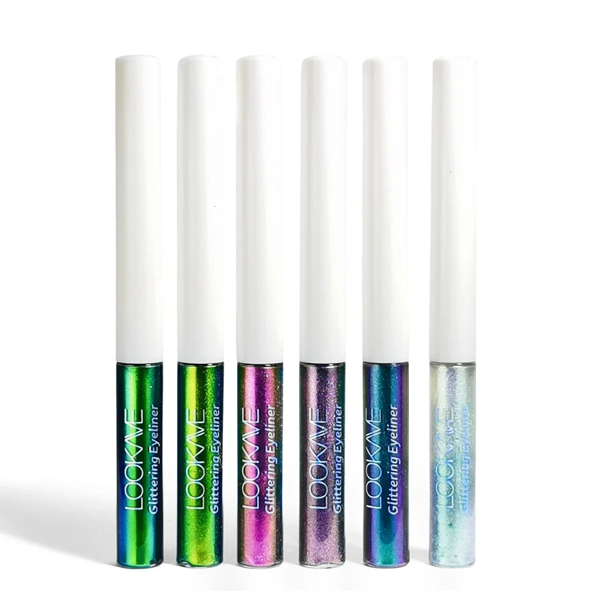 Shiny Chameleon Liquid Eyeliner Metallic Eyeshadow Multicolor Eye Liner Pearlescent Gloss Color Polarized Glitter Pigment Makeup 250712