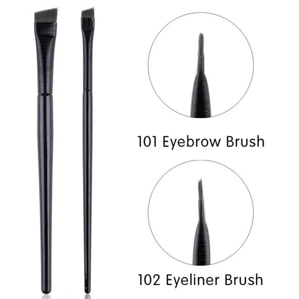 Eyebrow Eyeliner Brush Small Angled Cosmetic Liner 1Pcs Make Up Brushes Contour Tools Brow 250714