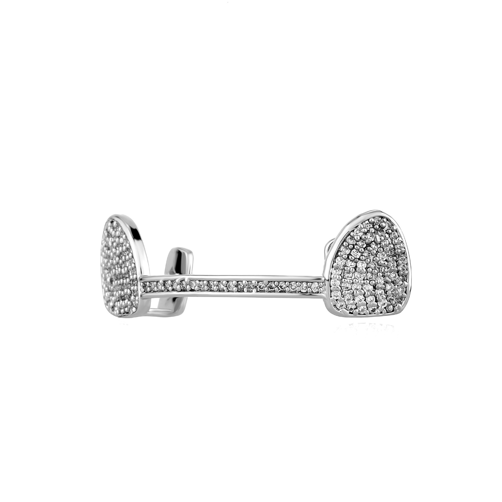 Luxury Hip Hop Cosplay Decor Iced Out VVS Moissanite Grillz Gold Plated with Diamonds High Quality Tooth Jewelry