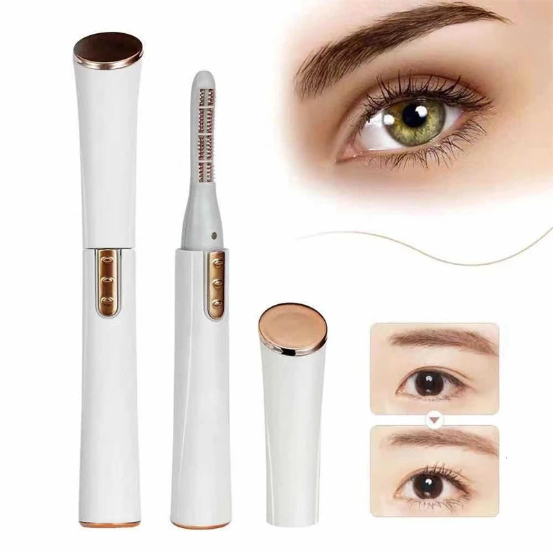 Electric Perm Eyelash Curler Portable Heated Eyelash Curler Quick Heating Natural Eyelash Curler Long Lasting Makeup Tools 250716