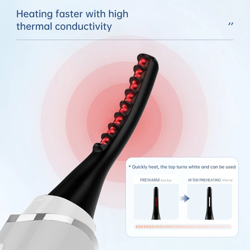 Intelligent Electric Eyelash Curling Electric Eyelash Curling Device Rechargeable Heating Long-lasting Hold Eyelash Curler 250716