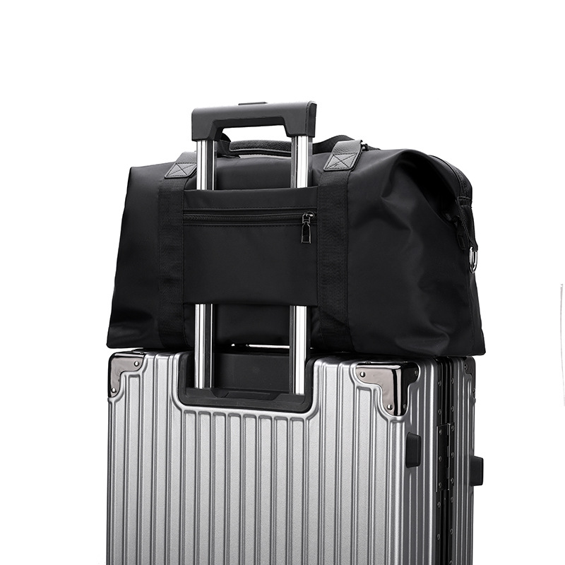 Free Shipping Men/Women Large Capacity Travel Duffle Bag with Luggage Sleeve - Water-Resistant Abrasion-Proof Multi-Sports Gym Yoga Weekender for Busi