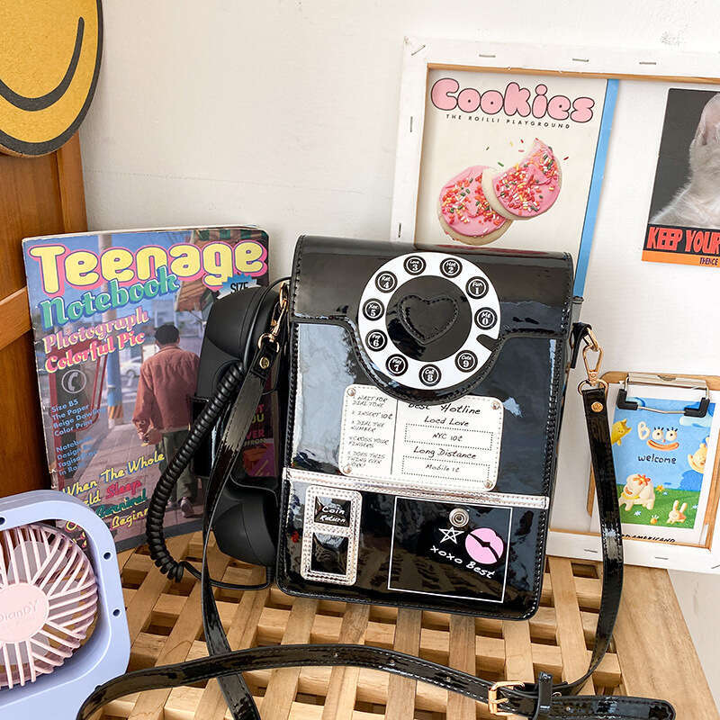 New Fashion Creative Fun Simulated Digital Telephone Cute Quirky Personality Crossbody Bag