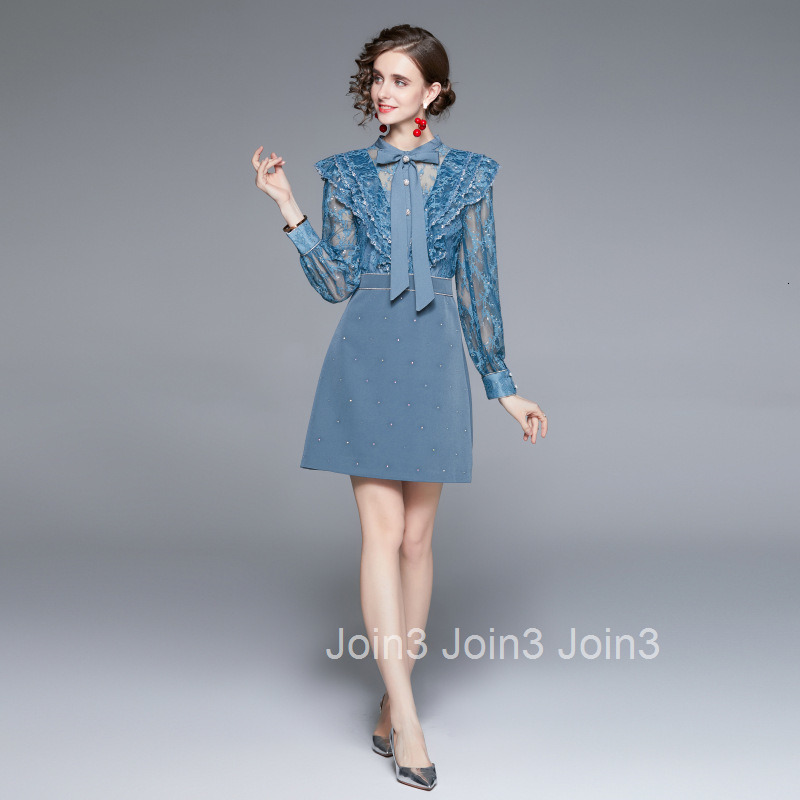 6789 Autumn New Womens Fashion Style Slimming Skirt Dress