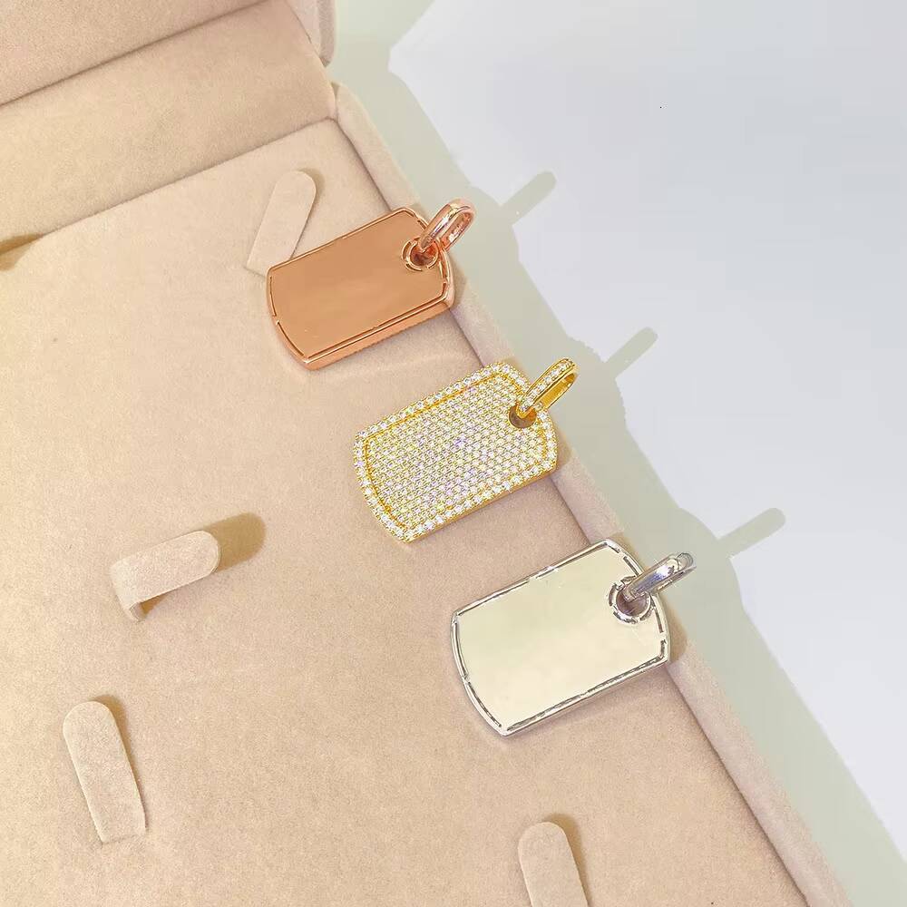 High Quality 925 Sterling Silver Moissanite Pendant Ready to Ship-Iced Out D Color Hip Hop Jewelry