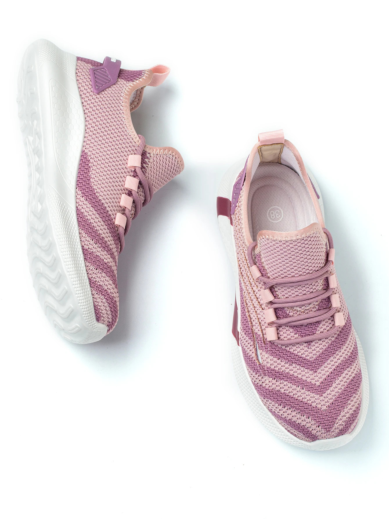 Pink womens safety shoes Steel head anti-smash Light soft breathable work shoes Womens outdoor industrial safety shoes 250717