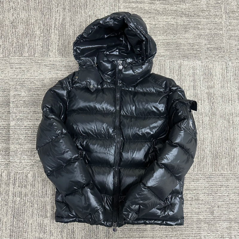 Children designer clothing down jacket cold resistant winter warm down jacket for boys and girls hooded white duck down coat