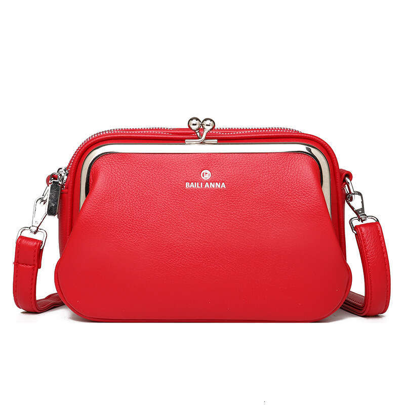 High-Quality Women's 2025 New Korean Style Trendy Fashionable High-End Texture Light Luxury Multi-Layer Single Shoulder Crossbody Bag