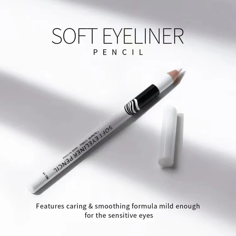 Menow Waterproof and Soft White Eyeliner Pencil For Microblading Pmu Semi-Permanent Makeup Eye Silkworm Brighten Eye Liner Pen 250712