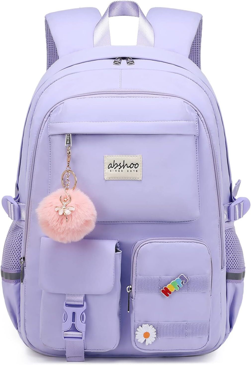 DHYMX abshoo Big designer bag Student Laptop Backpack For College Women Middle High School Teen Girls Bookbag Travel Daypack (Purple)
