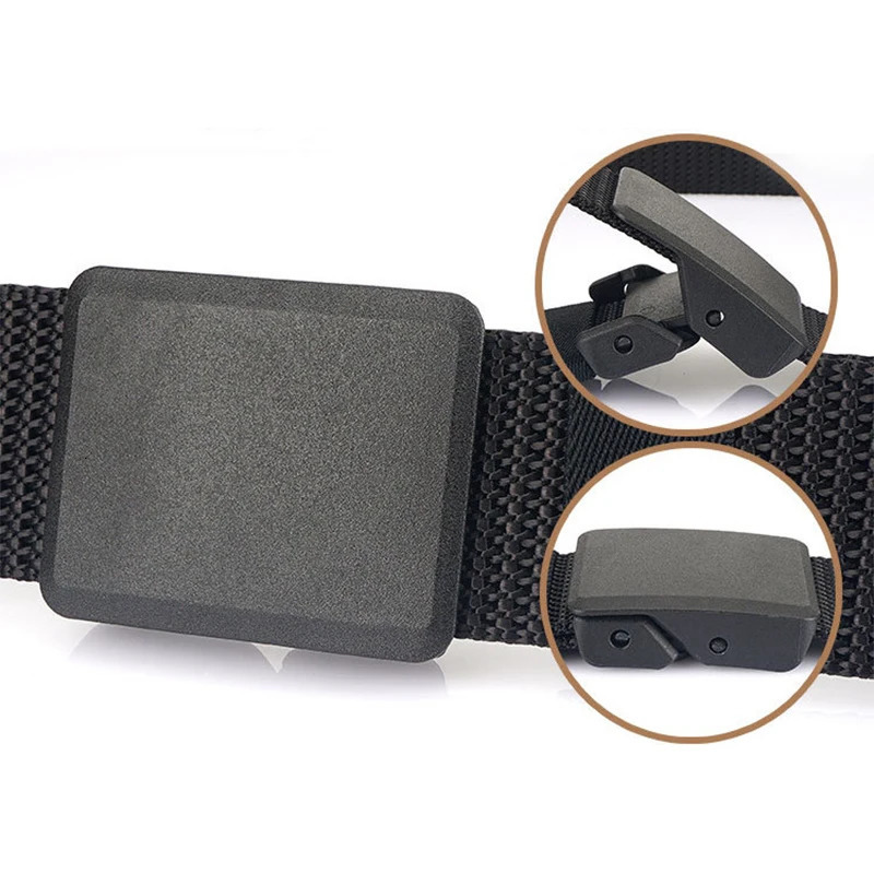Mens Military Tactical Belt High Quality Nylon Canvas Quick Disassembly Outdoor Hunting Multifunctional 250716