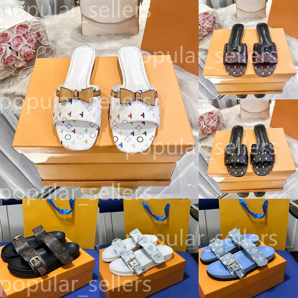 Luxury Slides Slippers Designer men women Fashion Classics Ladies Wool Sandals Comfortable Girl Flip Flop Summer Beach Bath Daily Outfit Home Slipper