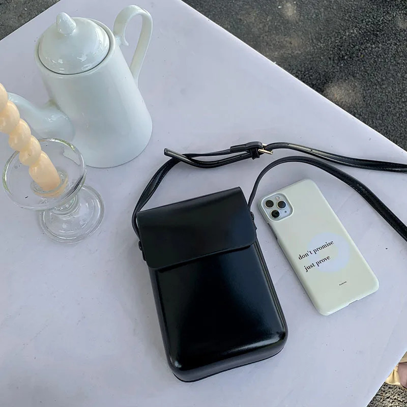 Flap Crossbody Bags Women Mini PU Leather Shoulder Purses and Handbags for Girls Ladies Simple Solid er Phone Bag 250717