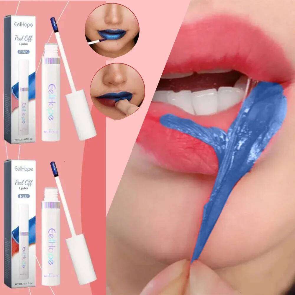 Peel Off Gloss Liner Tattoo Waterproof Long Lasting Glaze Non Stick Cup Matte Lip Tint Sexy Red Pink Makeup Cosmetic X250720