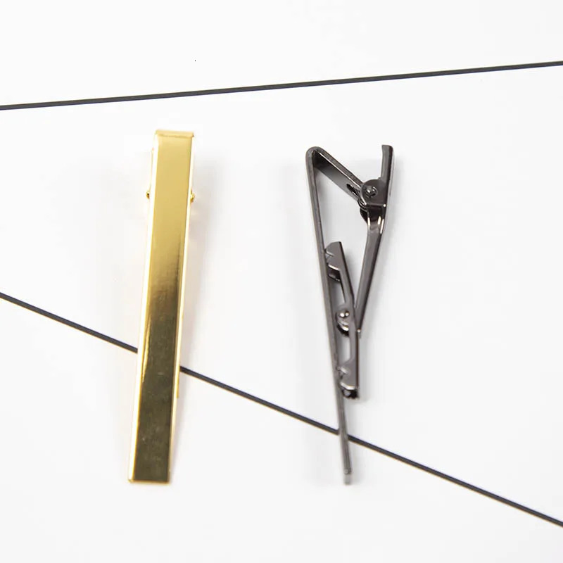 Tie Clips for Mens Metal Necktie Bar Dress Shirts Pin Wedding Ceremony Silver Color Clip Man Accessories 250715