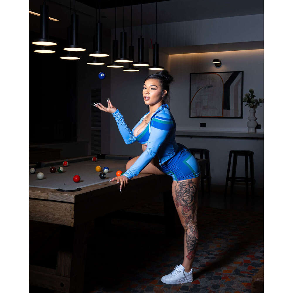 European and American Cross-Border Sexy Hot Girl Color Block Bikini Shorts Top Three-Piece Set