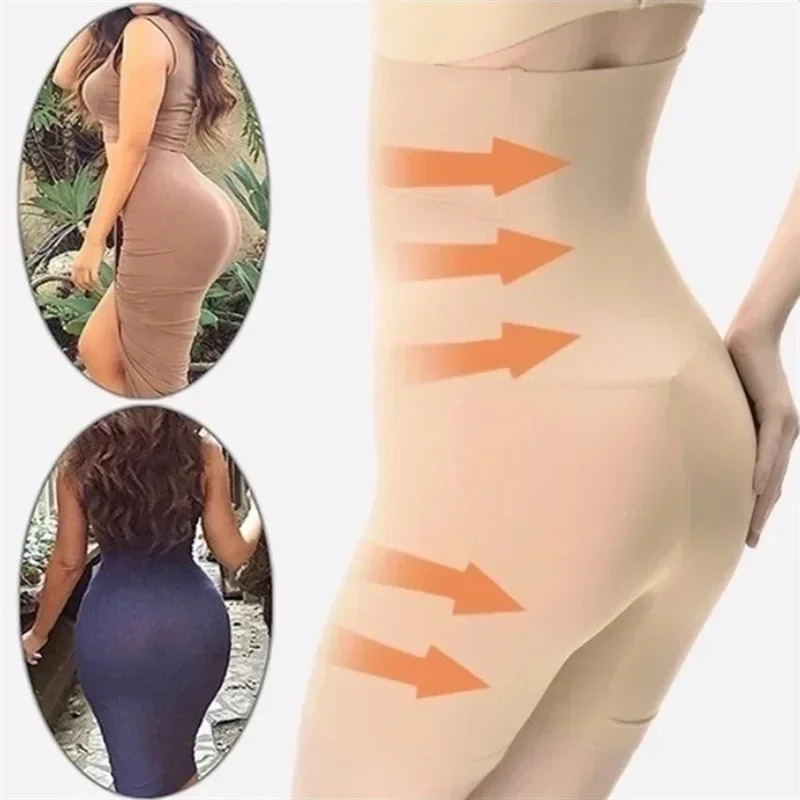Fat Burning High Waist Underwear Body Shaping Underwear Unrolled Seamless Abdomen Control Shaping Pants K Corset 250712