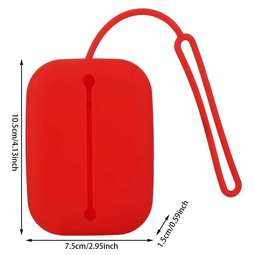 Hot New Creative gift case, multi-function drawstring keychain, environmentally friendly silicone key case