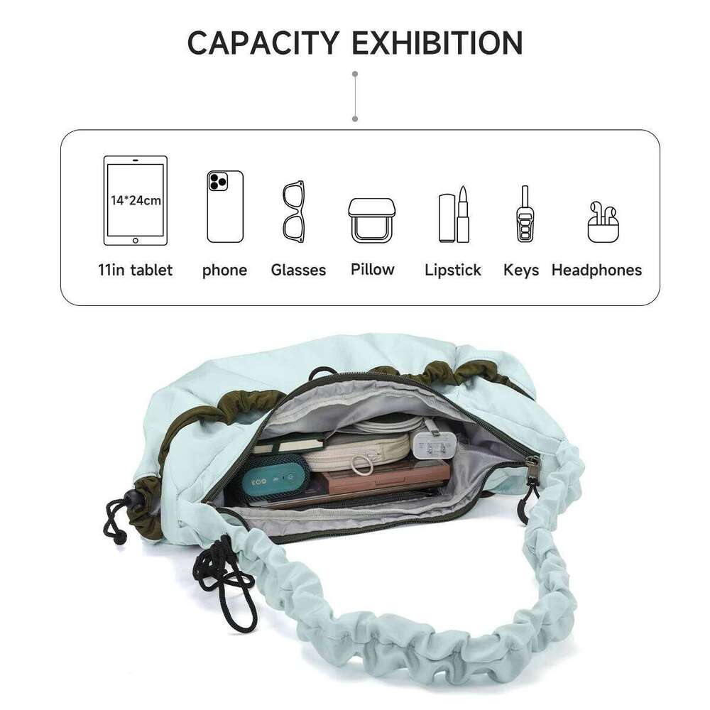 Girl Handbag Fashion Half Moon Underarm Bags Sports Outdoor Style Crossbody For Women Casual Shoulder Hobo Bag