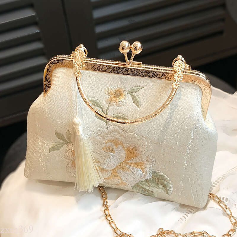 Crossbody Fresh Summer Hanfu Ancient Handheld Cheongsam Bag Chinese Style Republic of China Embroidery