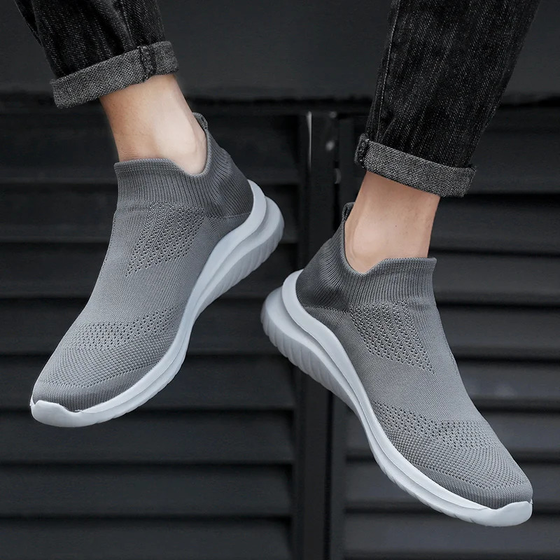 Mens Casual Sneakers Comfortable Socks Walking Shoes 2025 Spring Comfortable Mens Casual Shoes Light Sneakers Men Shoes 250716