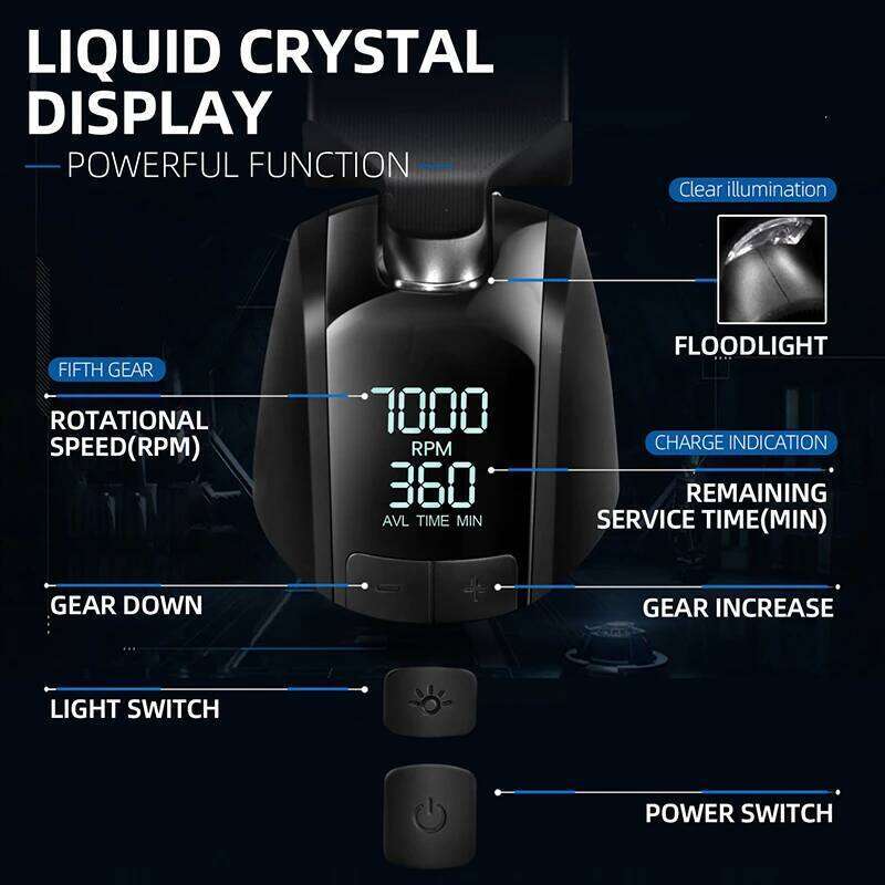 KEMEI 9000 RPM Professional Barber Trimmer Rechargeable Hair Cutting hine Adjustable Clipper For Men