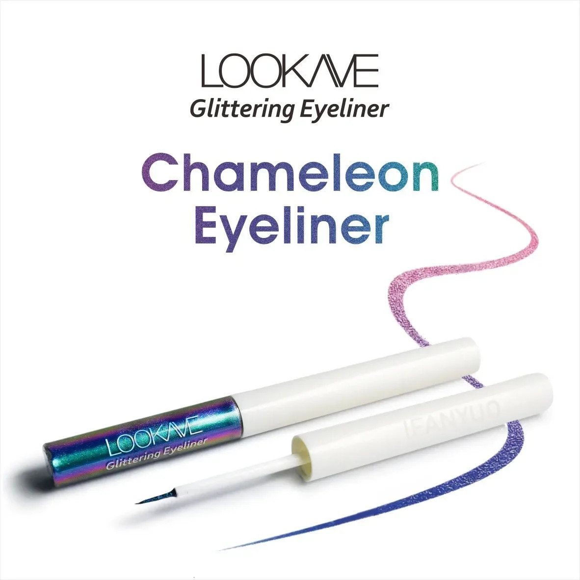 Shiny Chameleon Liquid Eyeliner Metallic Eyeshadow Multicolor Eye Liner Pearlescent Gloss Color Polarized Glitter Pigment Makeup 250712