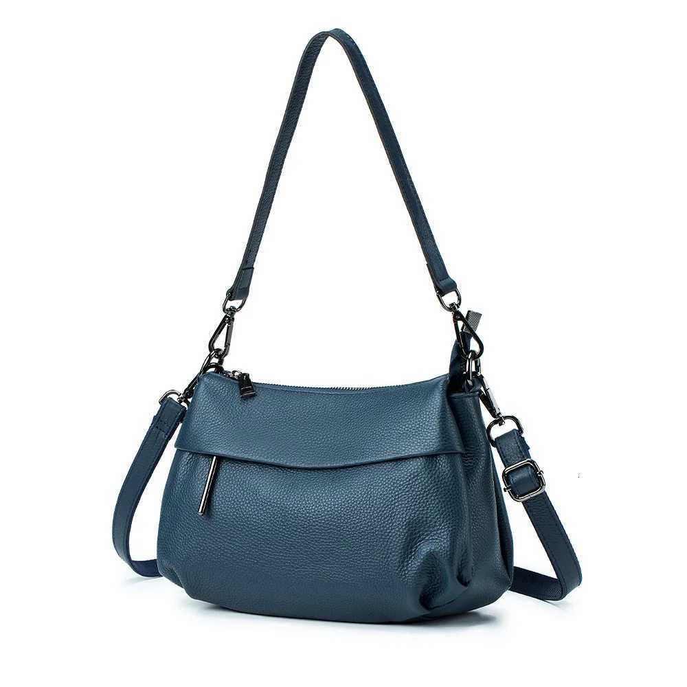 High Quality Real Leather Handbag Ladies Genuine Leather Shoulder Bags Womens Casual Messenger Bags Versatile Crossbody Bag Y250719