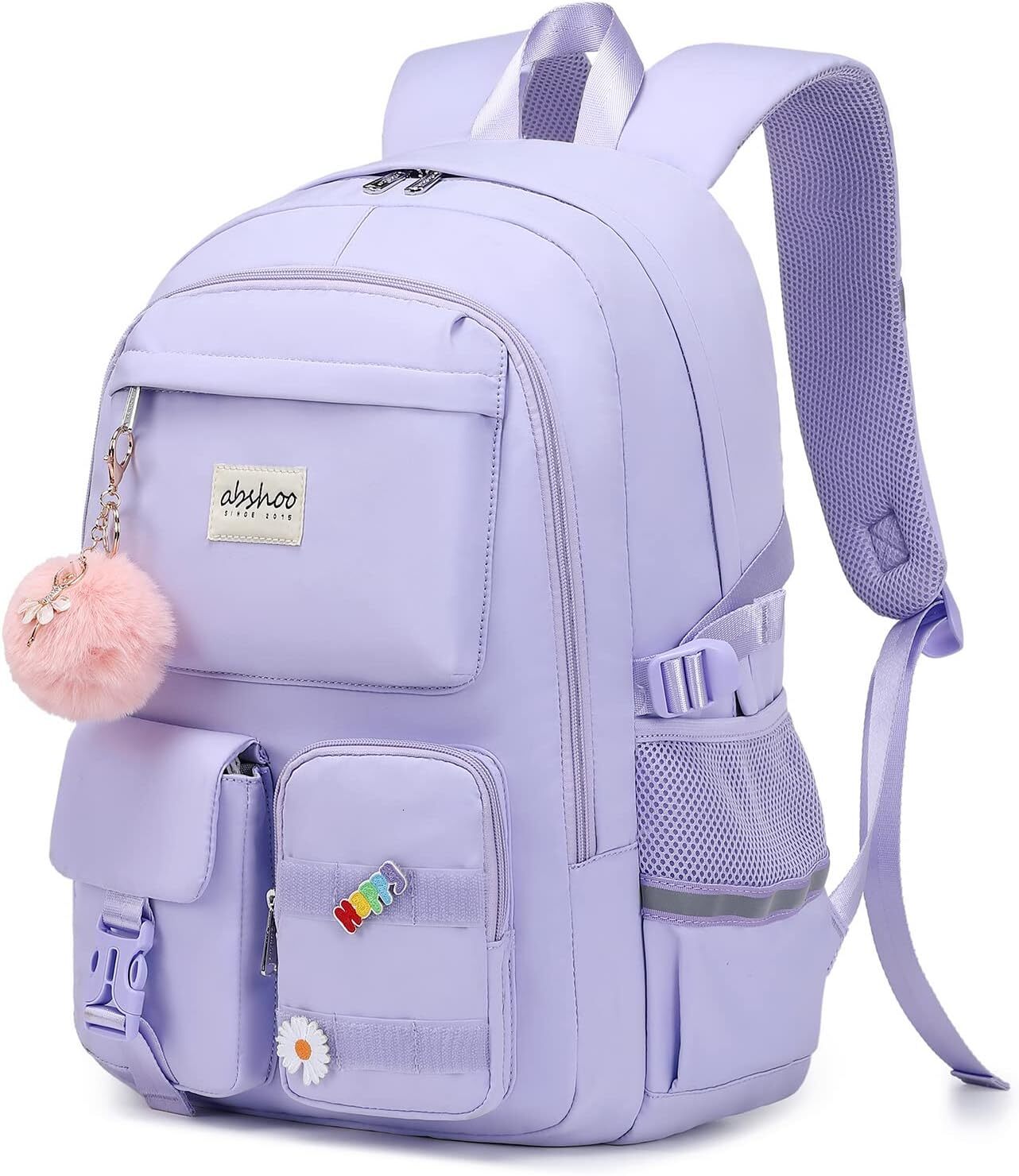 DHYMX abshoo Big designer bag Student Laptop Backpack For College Women Middle High School Teen Girls Bookbag Travel Daypack (Purple)