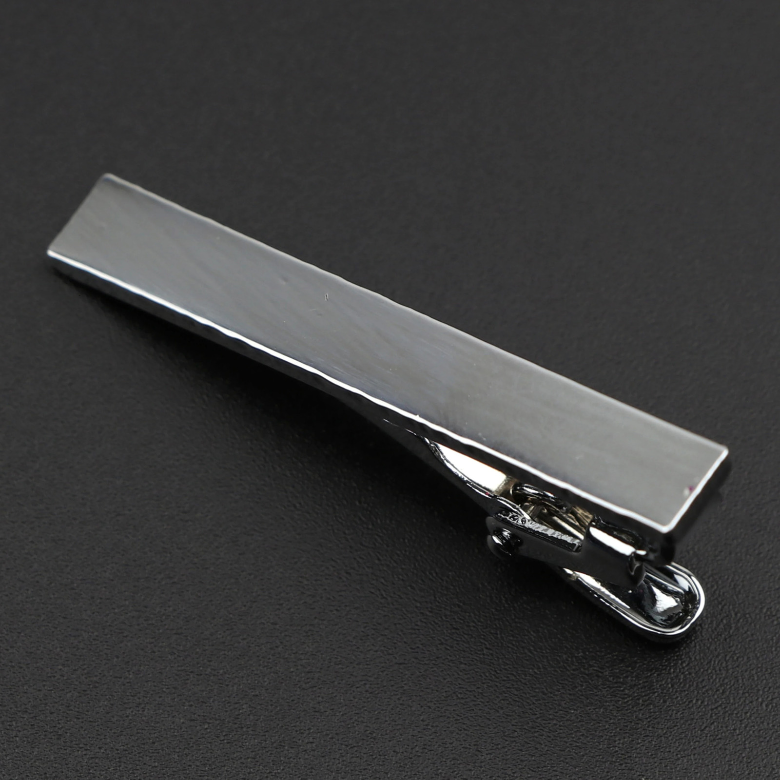 4cm Tie Clip For Men Simple Fashion High Quality Metal Gold Candy Colorful Practical Necktie Clasp Pin Suit Accessories 250715