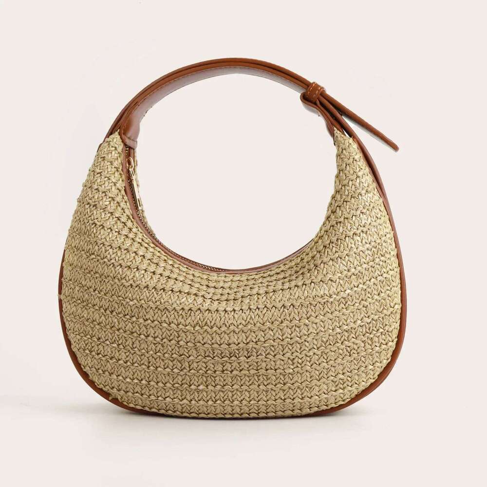 Crossbody Bags for Women, Summer Straw Handbags Shoulder Clutch Beach Bag