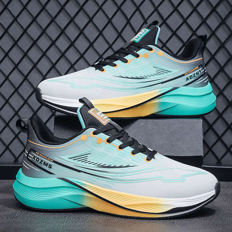 Summer Mesh Sports Men 2025 New Soft Sole Breathable Running Wear-resistant Lightweight Walking Shoes for Students