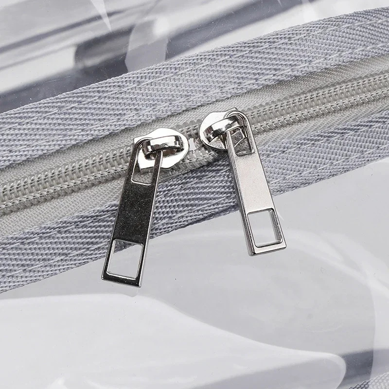 Solid Color PVC 2025 Travel Duffels Zipper Simple Large Capacity Casual Shoulder Bag Soft Trendy Western Style Handbag 250714