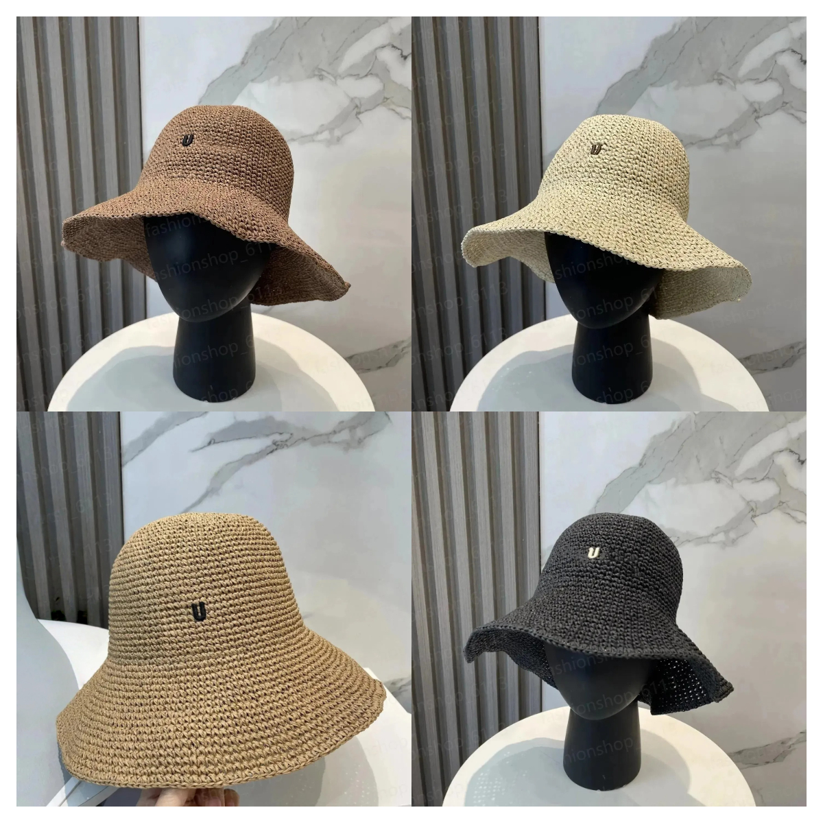 beach designer bucket hat sun hat straw hat weave hats designers women designer hat for women prevent sun protection holiday hats designers men gorras hat designer