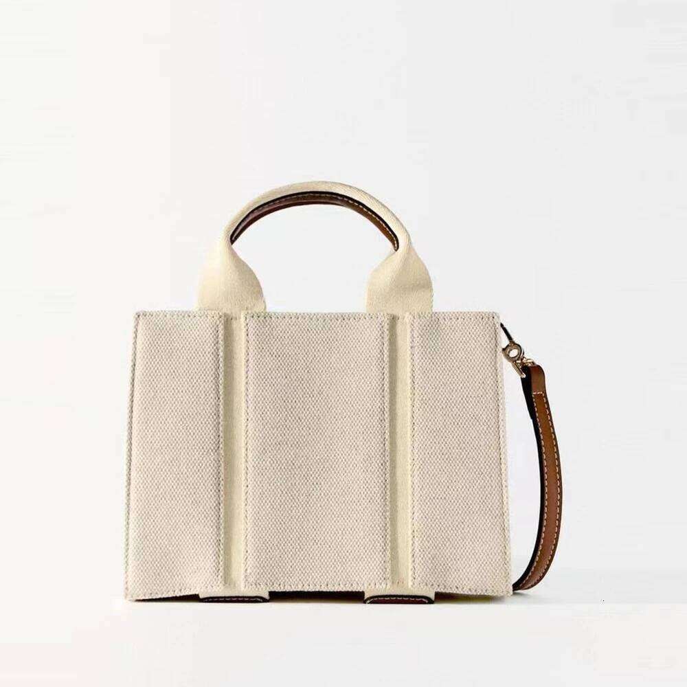 Fashion Designer Canvas Tote Bags For Women Casual Purses And Handbags Brands Shoulder Crossbody Bag New Shopper Clutch