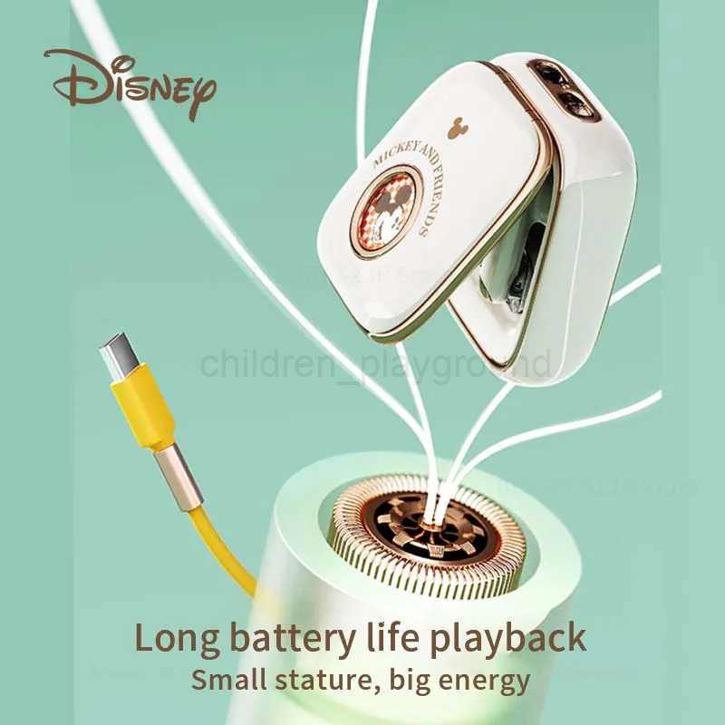 Disney New Disney Earbuds Q7 Space Capsule HIFI Sound Wireless Earphones Bluetooth In-Ear Sports Headset Noise Reduction Long Standby W250721