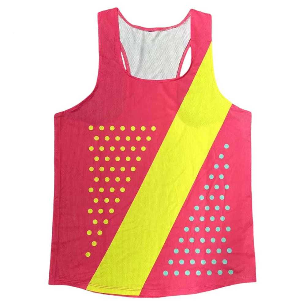Running Vest Athletics Tank Top Running Speed Fitness Shirt Sleeveless Mens Clothing Athlete Track Field Singlet W250721