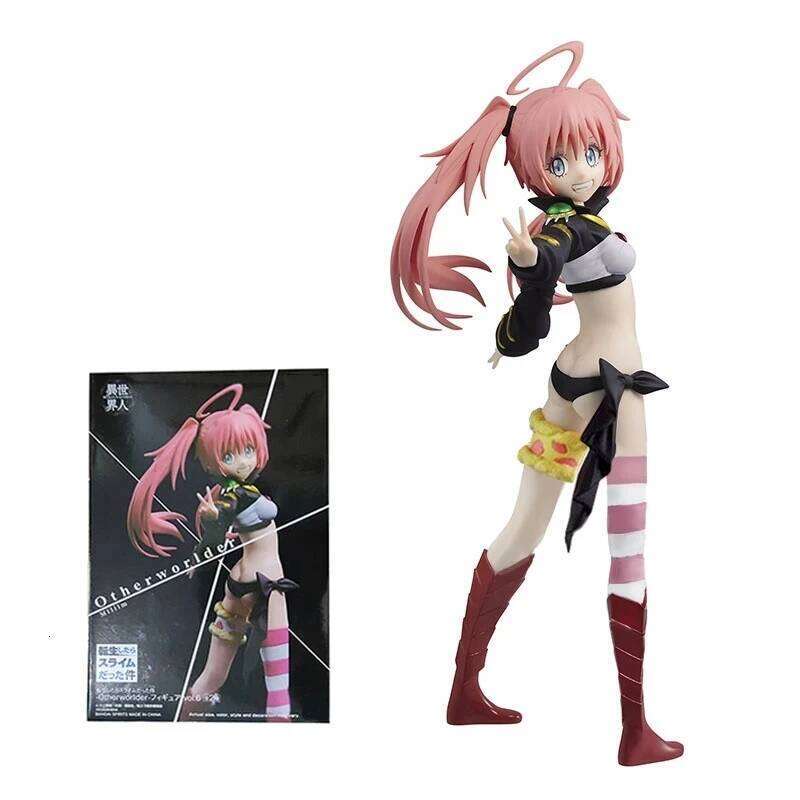 Anime Milim Nava That Time I Got Reincarnated As a Slime PVC 16CM Cute Forked Hands Action Figure Model Kid Toys Gift