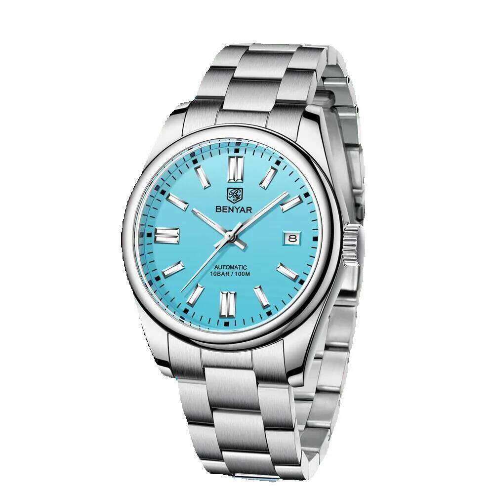 BENYAR New Automatic 10Bar Waterproof Stainless Steel Mechanical Wristwatches Sports Diving Watch For Men