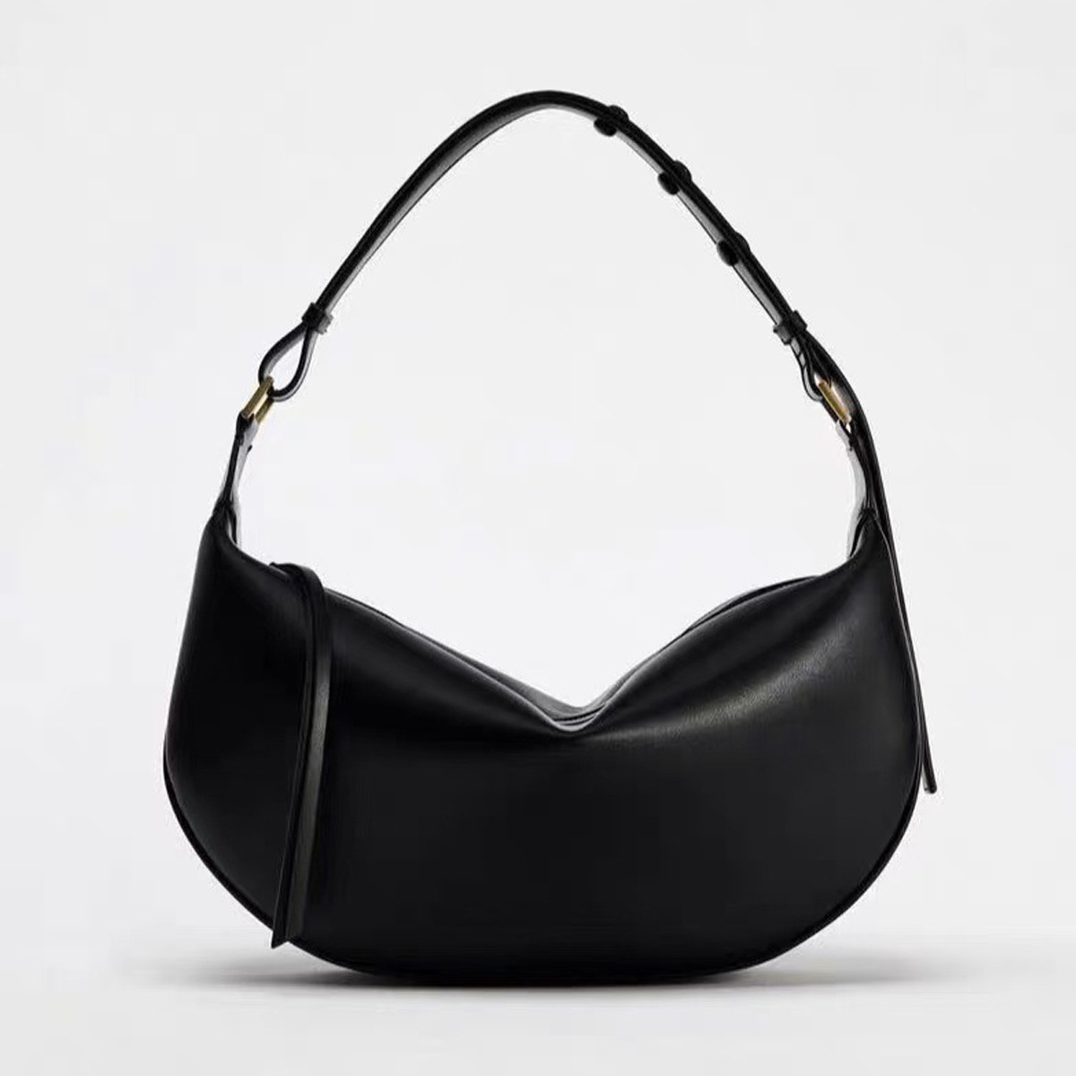 Summer new women's crossbody bag, new fashion women's texture shoulder bag, niche design, underarm dumpling bag, light luxury retro women�