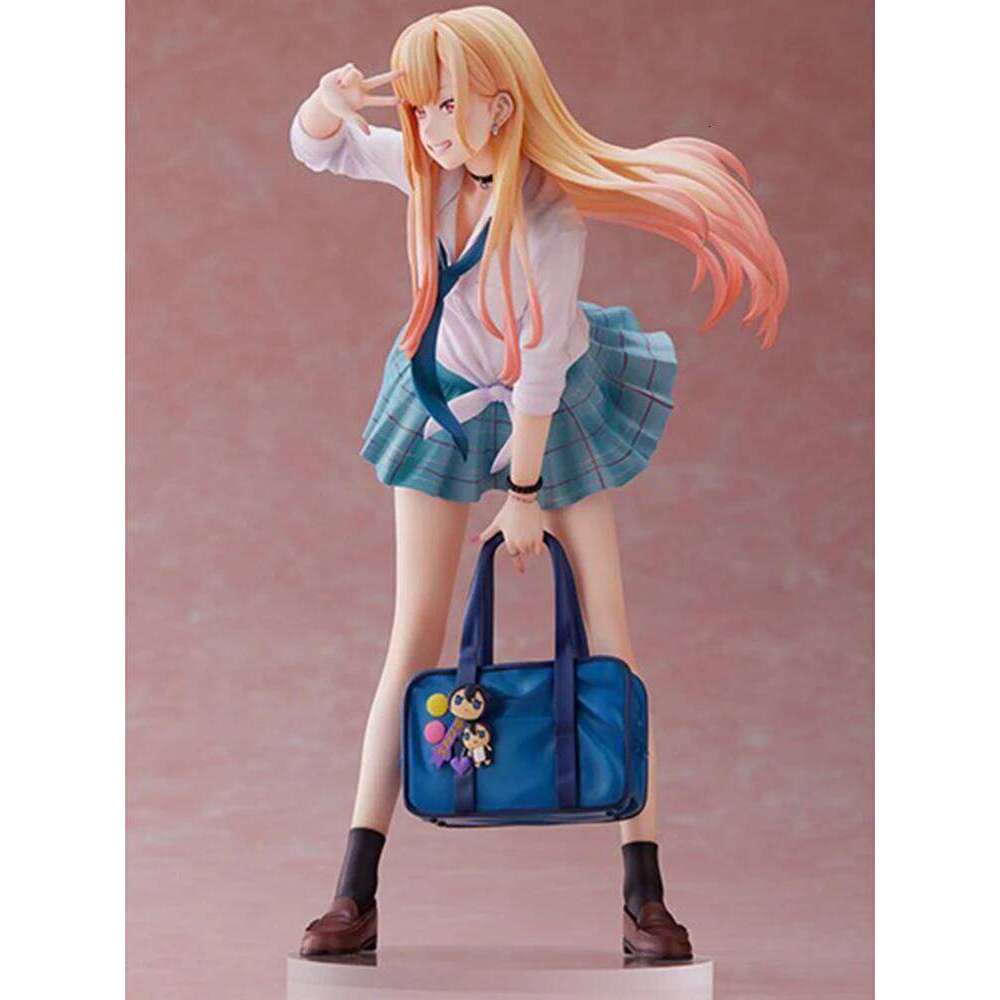 Anime Kitagawa Marin Action JK School Uniform Girls Figure Statue Collection Decoration dolls Gifts